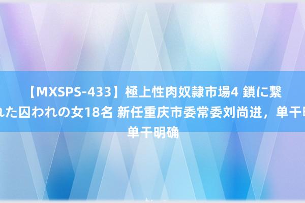 【MXSPS-433】極上性肉奴隷市場4 鎖に繋がれた囚われの女18名 新任重庆市委常委刘尚进，单干明确