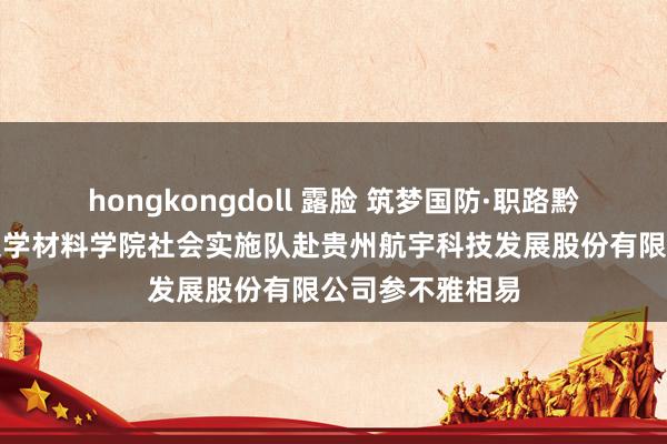 hongkongdoll 露脸 筑梦国防·职路黔行丨西北工业大学材料学院社会实施队赴贵州航宇科技发展股份有限公司参不雅相易